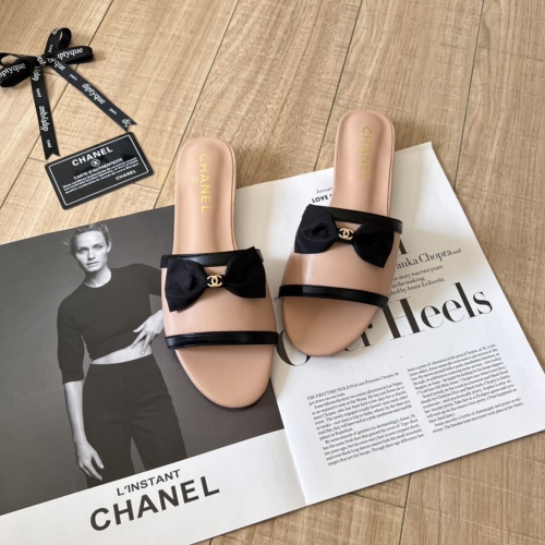 Wholesale Chanel Slippers For Women #1216324 $56.00 USD, Wholesale Quality Replica Chanel Slippers