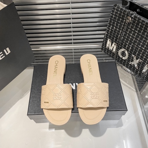 Wholesale Chanel Slippers For Women #1216327 $52.00 USD, Wholesale Quality Replica Chanel Slippers