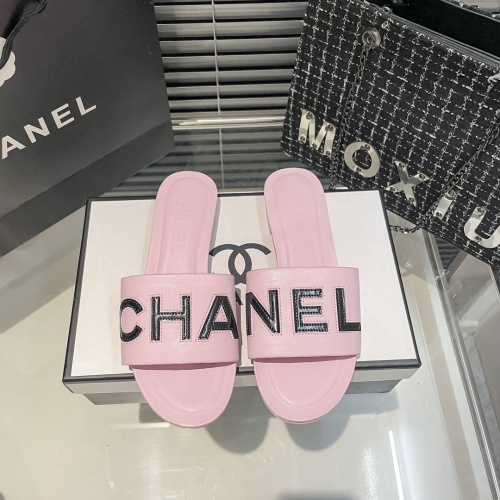 Wholesale Chanel Slippers For Women #1216329 $56.00 USD, Wholesale Quality Replica Chanel Slippers