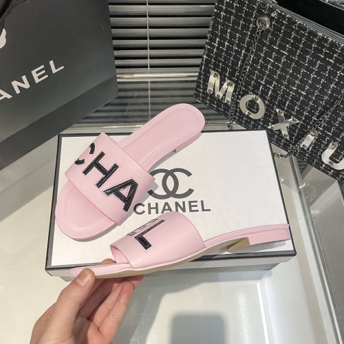 Replica Chanel Slippers For Women #1216329 $56.00 USD for Wholesale