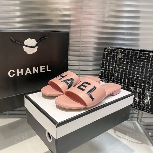 Replica Chanel Slippers For Women #1216330 $56.00 USD for Wholesale