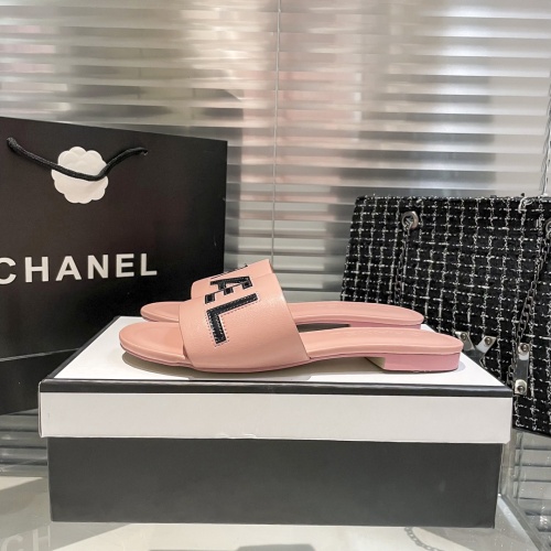 Replica Chanel Slippers For Women #1216330 $56.00 USD for Wholesale