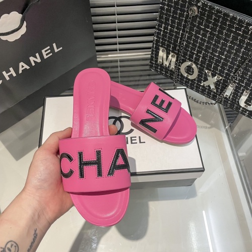 Replica Chanel Slippers For Women #1216331 $56.00 USD for Wholesale