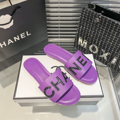 Replica Chanel Slippers For Women #1216333 $56.00 USD for Wholesale