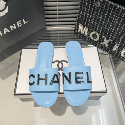 Wholesale Chanel Slippers For Women #1216334 $56.00 USD, Wholesale Quality Replica Chanel Slippers