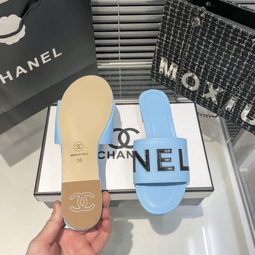 Replica Chanel Slippers For Women #1216334 $56.00 USD for Wholesale