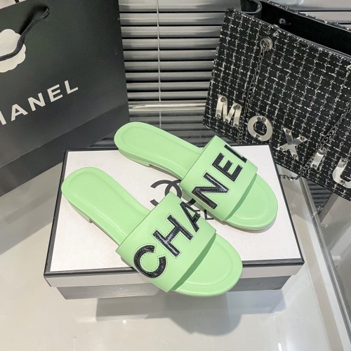 Replica Chanel Slippers For Women #1216335 $56.00 USD for Wholesale