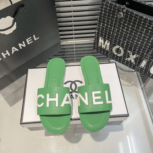 Wholesale Chanel Slippers For Women #1216336 $56.00 USD, Wholesale Quality Replica Chanel Slippers