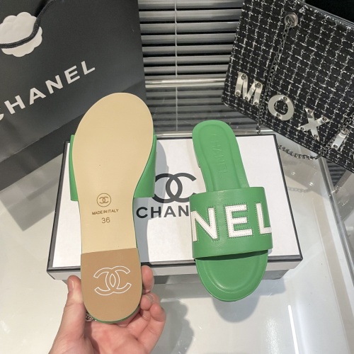 Replica Chanel Slippers For Women #1216336 $56.00 USD for Wholesale