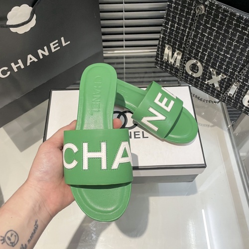 Replica Chanel Slippers For Women #1216336 $56.00 USD for Wholesale