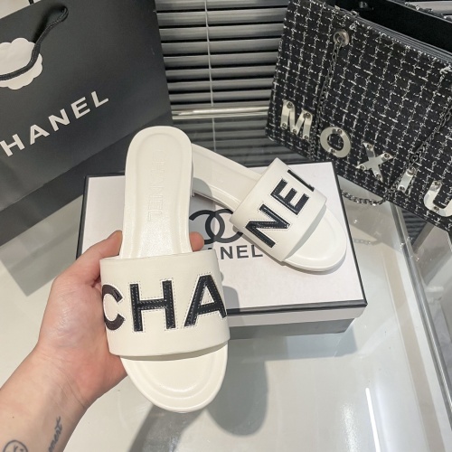 Replica Chanel Slippers For Women #1216337 $56.00 USD for Wholesale