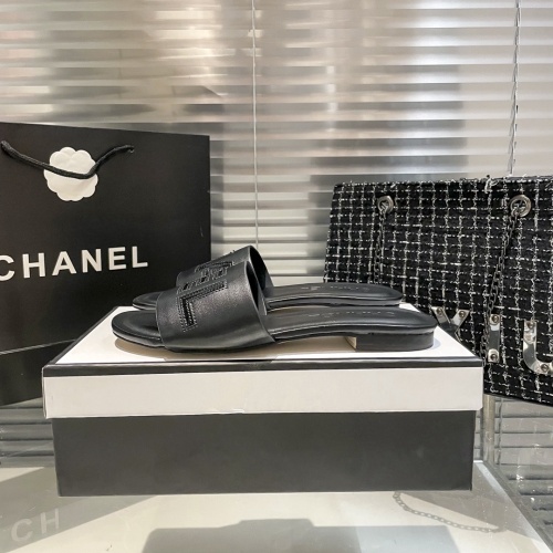 Replica Chanel Slippers For Women #1216338 $56.00 USD for Wholesale