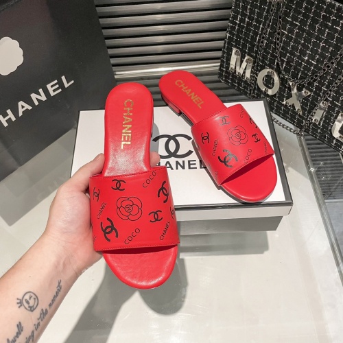 Replica Chanel Slippers For Women #1216339 $56.00 USD for Wholesale