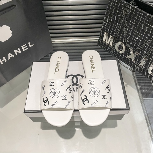 Wholesale Chanel Slippers For Women #1216341 $56.00 USD, Wholesale Quality Replica Chanel Slippers