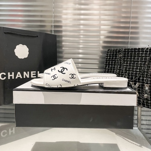 Replica Chanel Slippers For Women #1216341 $56.00 USD for Wholesale