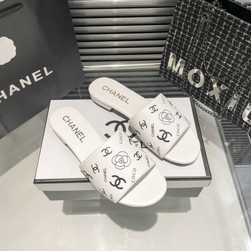 Replica Chanel Slippers For Women #1216341 $56.00 USD for Wholesale