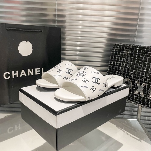 Replica Chanel Slippers For Women #1216341 $56.00 USD for Wholesale