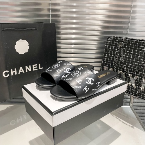 Replica Chanel Slippers For Women #1216342 $56.00 USD for Wholesale