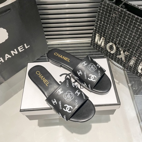 Replica Chanel Slippers For Women #1216342 $56.00 USD for Wholesale