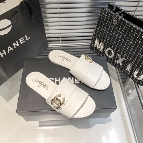 Wholesale Chanel Slippers For Women #1216343 $56.00 USD, Wholesale Quality Replica Chanel Slippers