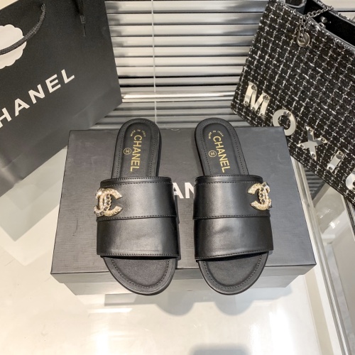 Replica Chanel Slippers For Women #1216344 $56.00 USD for Wholesale