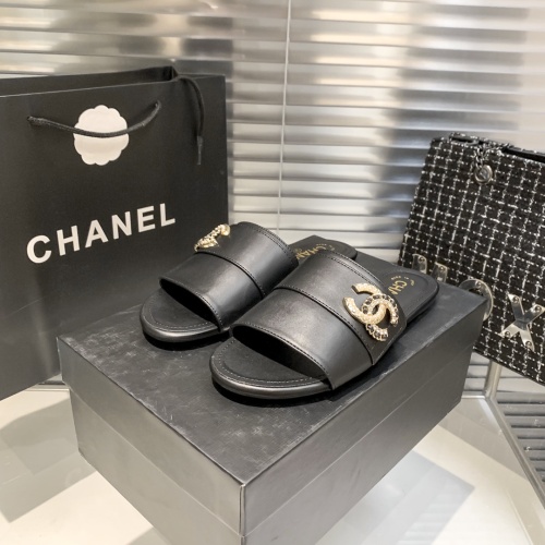 Replica Chanel Slippers For Women #1216344 $56.00 USD for Wholesale