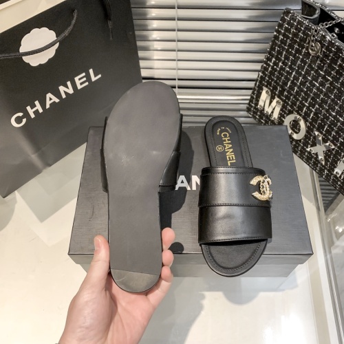 Replica Chanel Slippers For Women #1216344 $56.00 USD for Wholesale