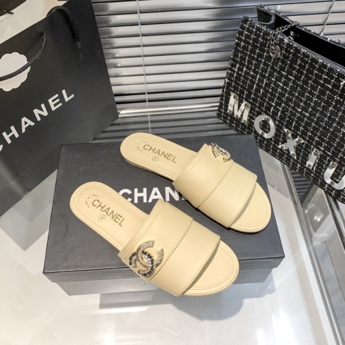 Wholesale Chanel Slippers For Women #1216345 $56.00 USD, Wholesale Quality Replica Chanel Slippers