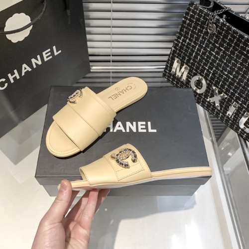 Replica Chanel Slippers For Women #1216345 $56.00 USD for Wholesale