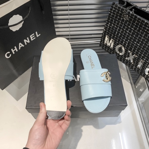 Replica Chanel Slippers For Women #1216346 $56.00 USD for Wholesale