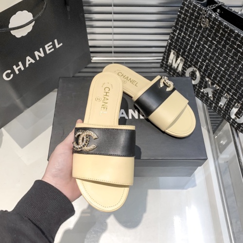 Replica Chanel Slippers For Women #1216347 $56.00 USD for Wholesale