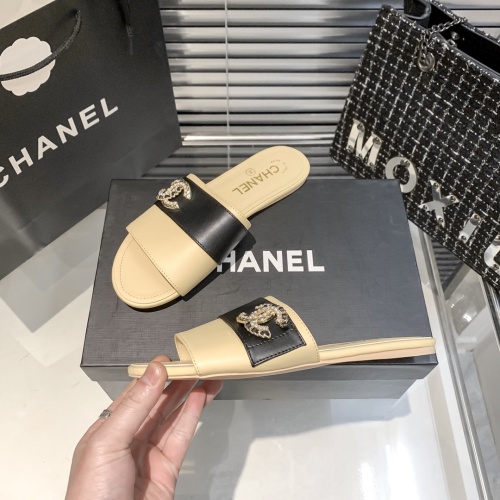 Replica Chanel Slippers For Women #1216347 $56.00 USD for Wholesale