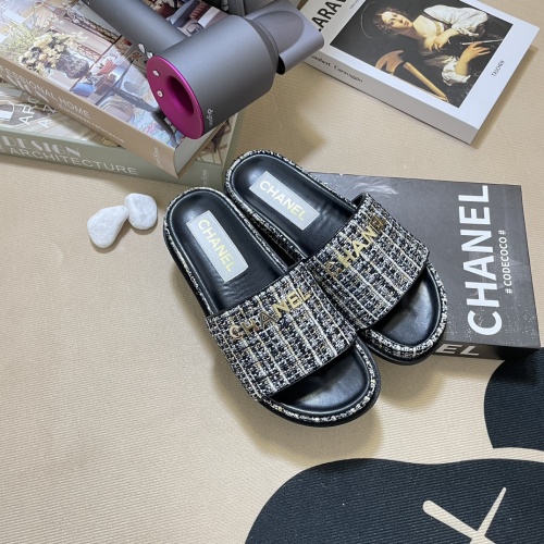 Replica Chanel Slippers For Women #1216349 $64.00 USD for Wholesale