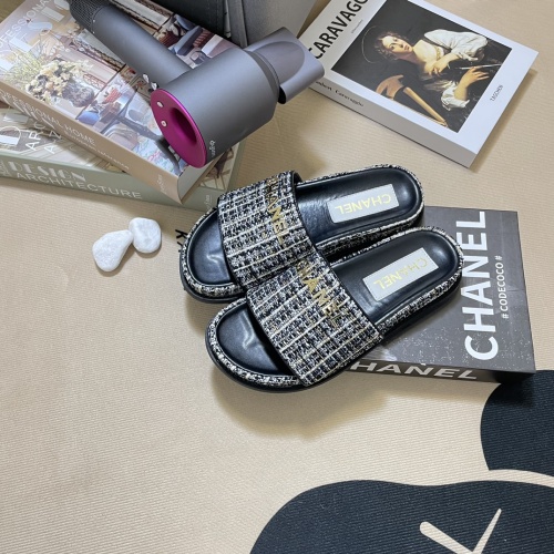 Replica Chanel Slippers For Women #1216349 $64.00 USD for Wholesale