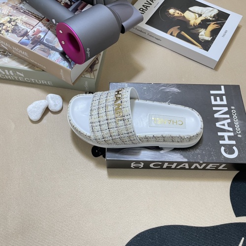 Replica Chanel Slippers For Women #1216350 $64.00 USD for Wholesale