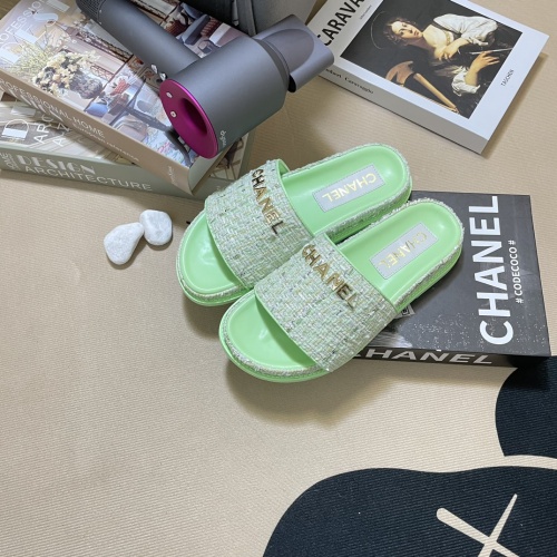 Replica Chanel Slippers For Women #1216351 $64.00 USD for Wholesale