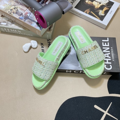 Replica Chanel Slippers For Women #1216351 $64.00 USD for Wholesale