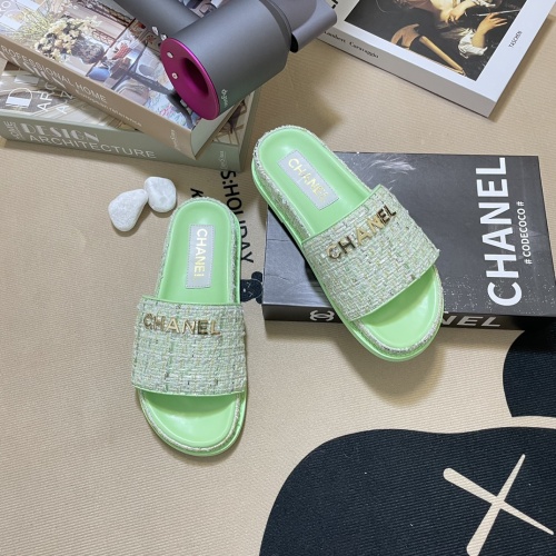 Replica Chanel Slippers For Women #1216351 $64.00 USD for Wholesale