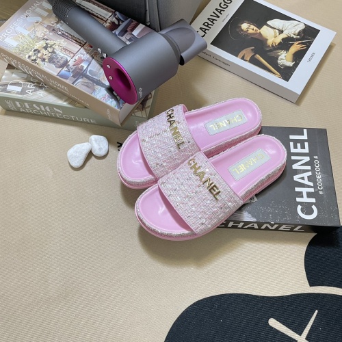 Replica Chanel Slippers For Women #1216354 $64.00 USD for Wholesale