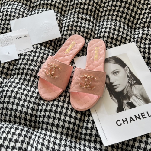 Wholesale Chanel Slippers For Women #1216357 $56.00 USD, Wholesale Quality Replica Chanel Slippers