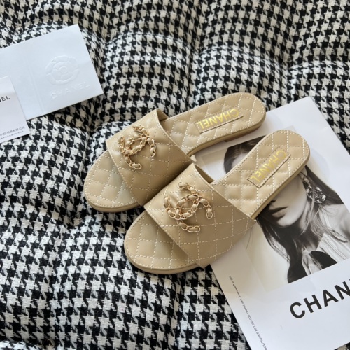 Wholesale Chanel Slippers For Women #1216359 $56.00 USD, Wholesale Quality Replica Chanel Slippers