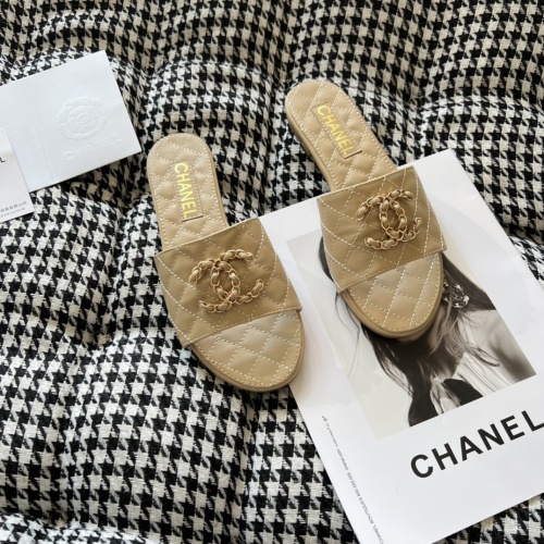 Replica Chanel Slippers For Women #1216359 $56.00 USD for Wholesale