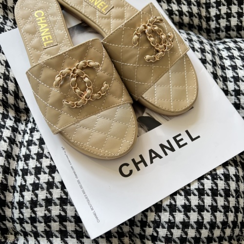 Replica Chanel Slippers For Women #1216359 $56.00 USD for Wholesale