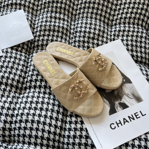 Replica Chanel Slippers For Women #1216359 $56.00 USD for Wholesale