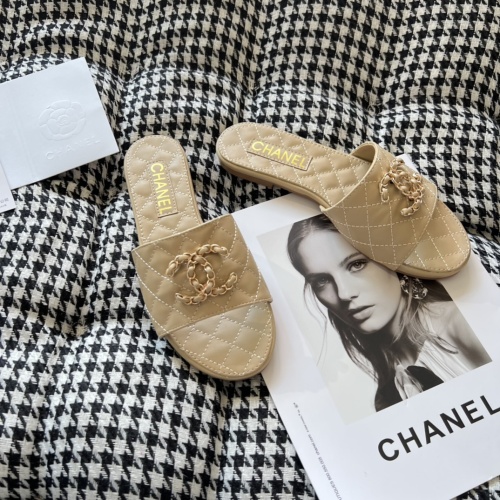 Replica Chanel Slippers For Women #1216359 $56.00 USD for Wholesale