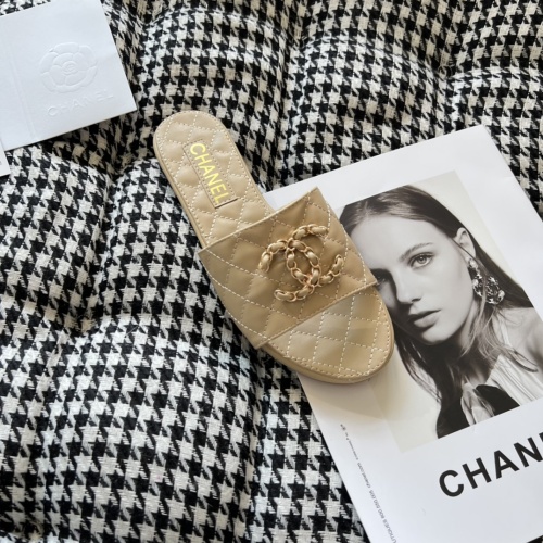 Replica Chanel Slippers For Women #1216359 $56.00 USD for Wholesale