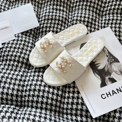 Wholesale Chanel Slippers For Women #1216360 $56.00 USD, Wholesale Quality Replica Chanel Slippers