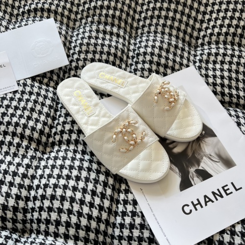 Replica Chanel Slippers For Women #1216360 $56.00 USD for Wholesale