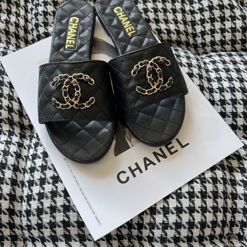 Replica Chanel Slippers For Women #1216361 $56.00 USD for Wholesale