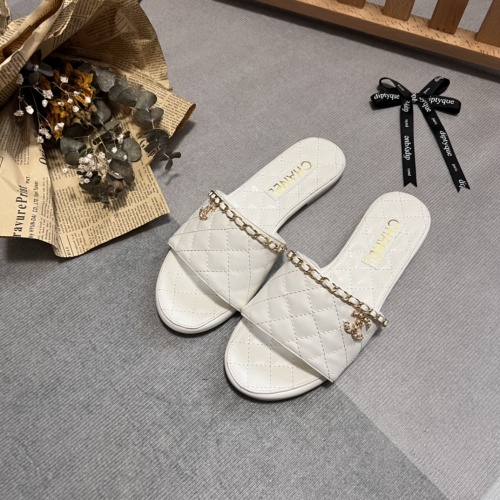 Wholesale Chanel Slippers For Women #1216365 $56.00 USD, Wholesale Quality Replica Chanel Slippers